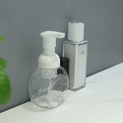 Abgabefunktion Durchsichtige Kunststoff-PET-Flasche mit Pumpenverschluss