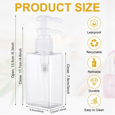50 ml Kunstfeuchtigkeitsflaschen perfekt für Feuchtigkeitscremes