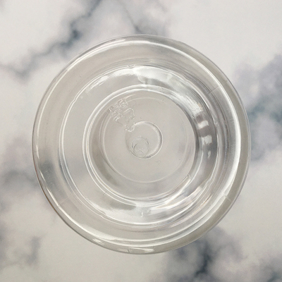 100 ml 8 oz 500 ml 1000 ml klares Plastikbehälter für Haustiere Lebensmittel-Kosmetik-Creme-Glas mit Deckel