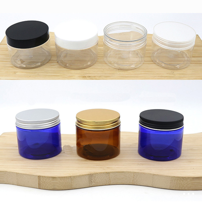 Glashersteller Großhandel leere klare 50g 60g 70g 80g 150ml 180ml 250ml 350ml 500ml 600ml 8oz 16oz 32oz Plastikglas