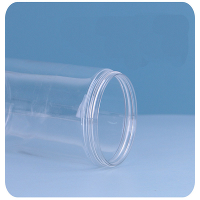 Anpassung Transparent Plastik Gläser Behälter Aluminium Versiegelung Deckel Druckempfindliche Dichtung
