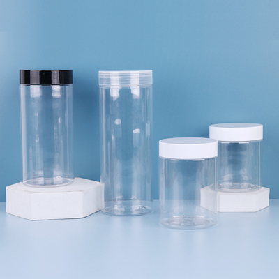 Anpassung Transparent Plastik Gläser Behälter Aluminium Versiegelung Deckel Druckempfindliche Dichtung