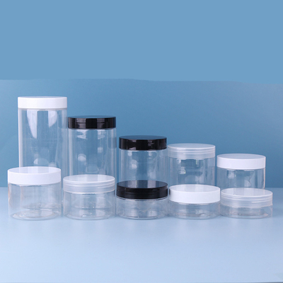 Personalisiertes Logo Plastikgefäße / Plastikbehälter Custom Printing Versiegelte Verpackung Verschiedene Größen