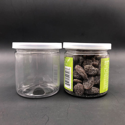 Lebensmittel-Pop-Dosen aus PET-Plastikglas mit Durchmesser 80 mm 300# Aluminium
