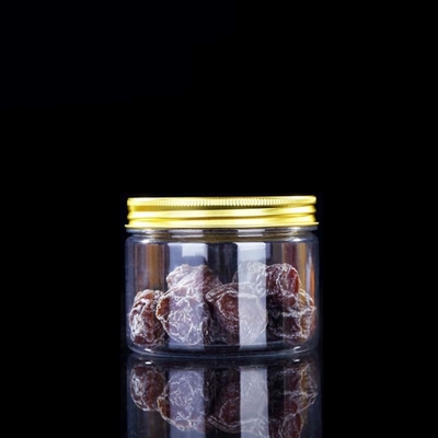 30g 50g PET-Kosmetikverpackung Kunststoff-Leerbehälter Schwarzcreme-Glas mit Plastikdeckel