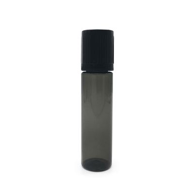 Custom E Flüssigkeit PET-Flasche mit Schraubkappe Runde Form Custom Logo und Farbdruck