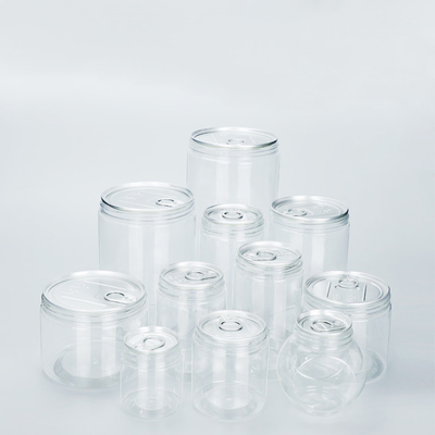Verschiedene Größe Glatte Oberfläche Kosmetikglas mit druckempfindlicher Dichtung