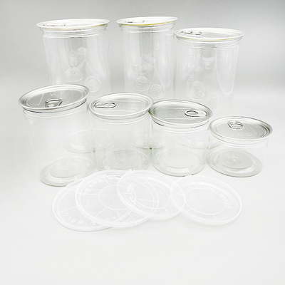 Verschiedene Größe Glatte Oberfläche Kosmetikglas mit druckempfindlicher Dichtung