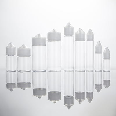 Custom Logo Flaschen Für Flüssigkeit E Flüssigkeit Flasche Transparente Schraube Kappe Vape Saftbehälter