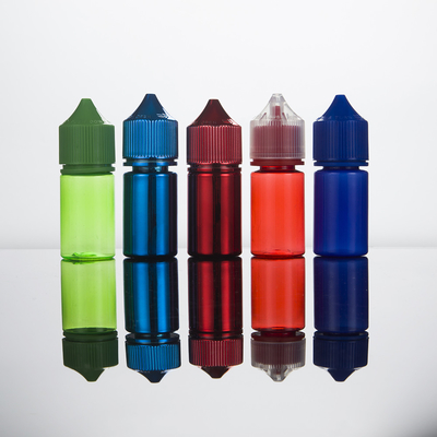 Anpassungsfähige 10 ml-100 ml PET-Flüssigkeitstropfenflaschen mit kindsicheren Schraubkappe