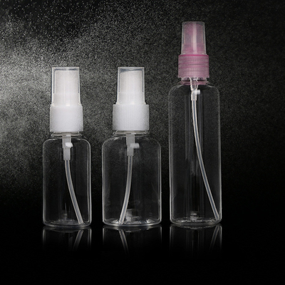 Hohe Kapazität 100ml 120ml 150ml 200ml 250ml 500ml Klar weiß Amber Blau PET Kunststoff Kosmetik Verpackung Sprayflasche