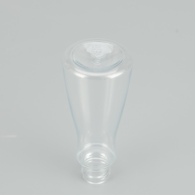 Glatte, runde, transparente PET-Sprayflasche mit klassischem Design