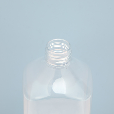 Flaschenkapazität 250 ml Kunststofflotionsflaschen Klar mit Kunststoff-UV-elektroplatiertem Deckelmaterial