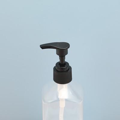 Flaschenkapazität 250 ml Kunststofflotionsflaschen Klar mit Kunststoff-UV-elektroplatiertem Deckelmaterial