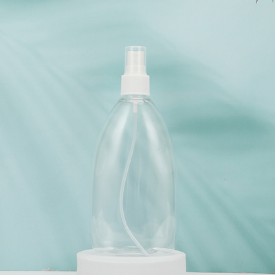 Durchsichtige runde PMMA-Lotionsflaschen 250 ml 300 ml 500 ml Probe zur Verfügung gestellt Weiß/Auf Wunsch des Kunden