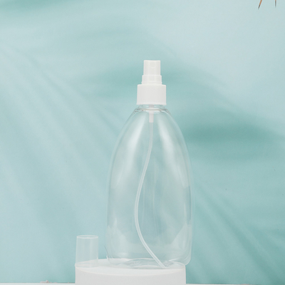 Durchsichtige runde PMMA-Lotionsflaschen 250 ml 300 ml 500 ml Probe zur Verfügung gestellt Weiß/Auf Wunsch des Kunden