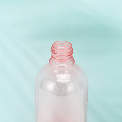 PET-Halsband Plastik-Lotionsflaschen mit anpassbarer Form und Etikettieroberfläche