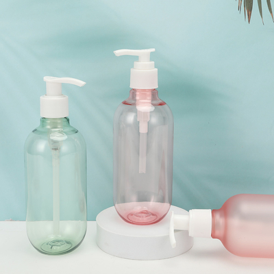 Anpassungsfähige weiße Kunststoff-Lotionsflaschen für verschiedene Volumina mit Siebdruck