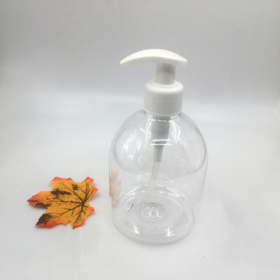 Runde PETG-Shampoo-Pumpenflasche 118 mm für Kosmetika