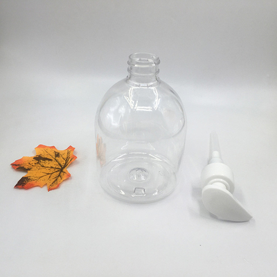 Runde PETG-Shampoo-Pumpenflasche 118 mm für Kosmetika