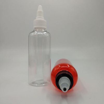 Durchsichtige Plastikflaschen mit Schraubenoberfläche in 15 ml-100 ml Kapazität für individuelle Dichtungen