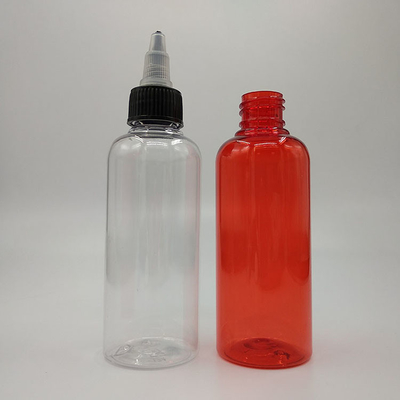 Durchsichtige Plastikflaschen mit Schraubenoberfläche in 15 ml-100 ml Kapazität für individuelle Dichtungen