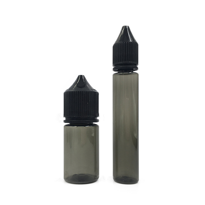 E Flüssigkeit Kinderdichte Schraubkappen Flaschen kundenspezifischer Druck 10ml-100ml Kapazität