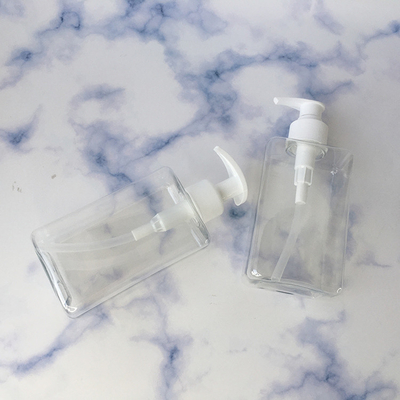 Recycelbare PETG-Pumpen-Sprühflasche für Kosmetika 20/410 Shampoo-Dispenser