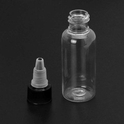 Maßgeschneiderte klare Plastik-Schraubflaschen in 15 ml-100 ml Kapazität