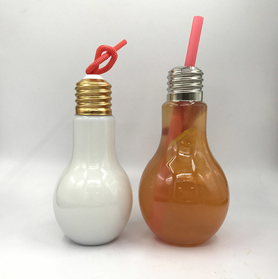 Leckdichte Kunststoff-Milch-Tee-Flaschen mit Schraube an der Deckel 500 ml Kapazität Quadratische Runde Form 0,5 kg Gewichtsgriff