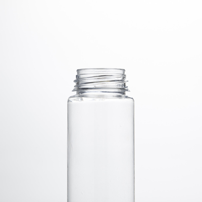 Bildschirmgedruckte benutzerdefinierte Farbe Flüssigkeit Tropffflasche Runde PET Transparente Tropffflasche