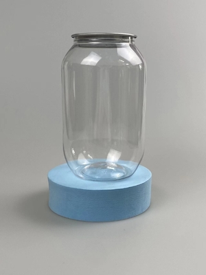 Individuelles Logo Plastik-Kosmetik-Glas mit Druckempfindlicher Dichtung