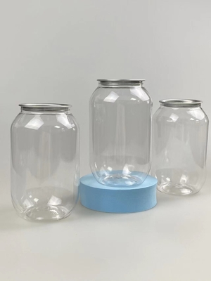 Persönlich angepasste durchsichtige Kosmetik-Glas mit glattem Oberflächendruck