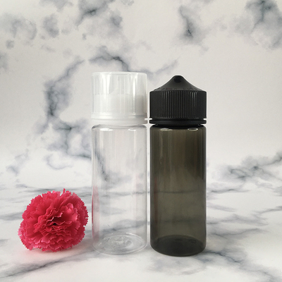 E Flüssigkeit Flasche Transparente Schraubkappe Runde Form Kinderschutz Hals Verschiedene Kapazitäten