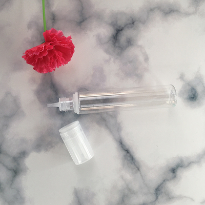 10 ml 15 ml 30 ml 60 ml 80 ml 100 ml Transparente Schraubkappe Flüssigkeitsflaschen mit rundem Umfang