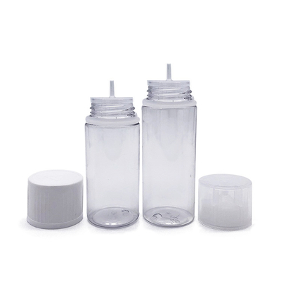 Runde PET-Flasche mit Kinderschutz-Schraubkappe