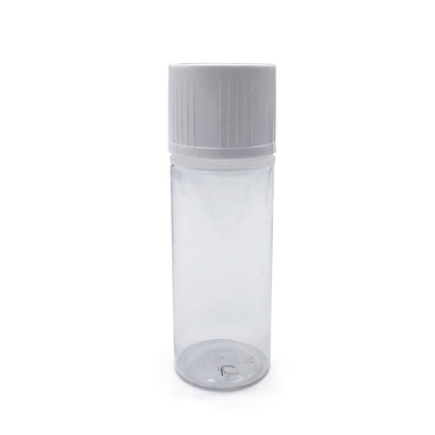 Runde PET-Flasche mit Kinderschutz-Schraubkappe