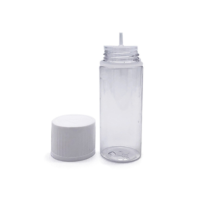 Runde PET-Flasche mit Kinderschutz-Schraubkappe