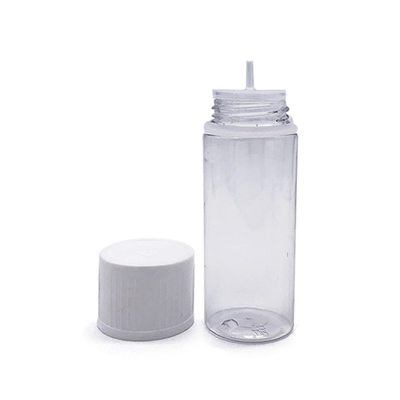 Runde PET-Flasche mit Kinderschutz-Schraubkappe
