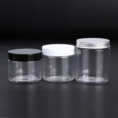 Zusammengefasste Plastik-Logo-Glasbehälter mit Aluminiumfolie für Frische