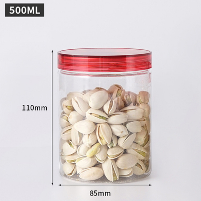 Anpassbare Plastikglasbehälter mit 2oz-8oz Kapazität Transparent/Anpassung Druck und Deckel Optionen
