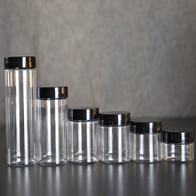 Anpassbares Logo 8oz Plastikglasbehälter mit transparenten Deckeln für verschiedene Lagerungsanforderungen