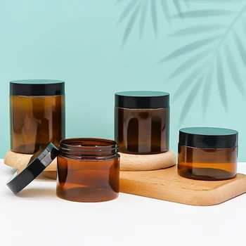 Weiß 5ml 10ml 15ml 30ml 50ml Wiederholungsfüllbehälter für Hautpflege Plastik-Kosmetikglas