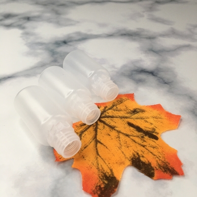 PET-Runde Kindersichere Schraubkappe Transparente E-Flüssigkeitsflasche mit individueller Druckfarbe