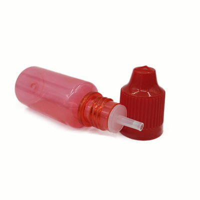 Transparente 10ml 15ml 30ml 60ml 80ml 100ml PET E Flüssigflasche mit individuellem Logo-Druck