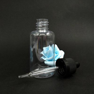 Glatte Glas-Tropffflaschen für Flüssigkeit - Tropfkappe verschiedene Größen 10 ml-120 ml