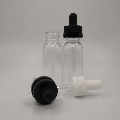Glatte Oberfläche 2 Unzen Glas-Tropffflaschen für die Flüssigkeitsspeicherung