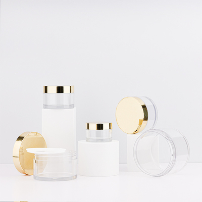 Customized Aluminium Versiegelung Kosmetikglas mit glatter Oberfläche