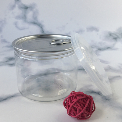 Zusammengestellte Plastik-Kosmetik-Glas mit druckempfindlicher Dichtung und verschiedenen Kapazitätsoptionen