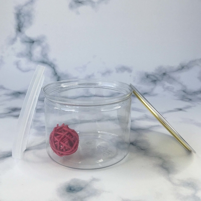 Zusammengestellte Plastik-Kosmetik-Glas mit druckempfindlicher Dichtung und verschiedenen Kapazitätsoptionen